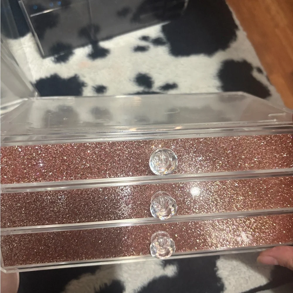 Clear Acrylic 6-Drawer Makeup Organizer - Transparent Storage